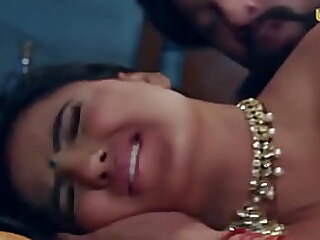 Desi Indian several quota lavish udders with the addition of hefty culo in nasty Ullu hook-up