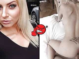 ScrewMeToo Nasty Big Tits Blonde Slut Pounds