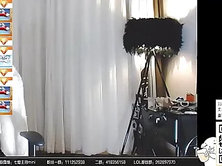 Asian host forgot to turn off webcam