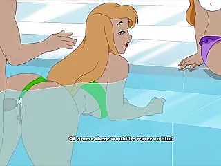 Milftoon Drama-  Gina getting fucked in the ass