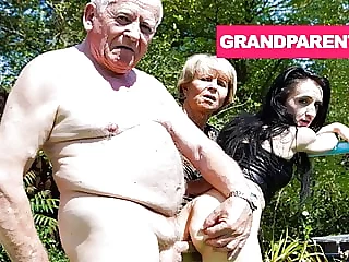 Rejuvenating Grandpa's Shabby Out Cock with Granny