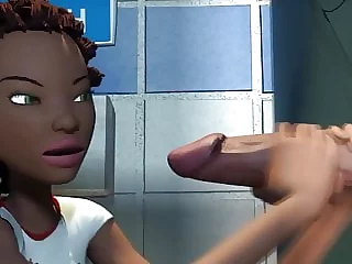 Glory Hole in School Shower - 3D Uncensored Toon