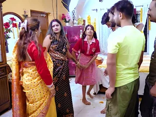 Daughter-in-law's unmitigatedly first time with step-mother: Desi Supah-horny decree Mummy teaches Sprog on shag-penetrating be required of along to unmitigatedly first