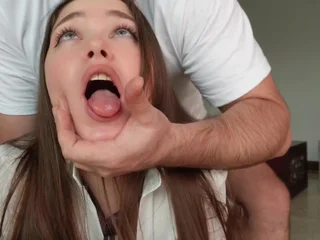 Bonnie Blaze gets her tight ass drilled hard after college by her step-sister's fat cock