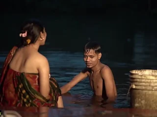 Tabinash & Tsukan hook to with Devar in molten Indian porno vid