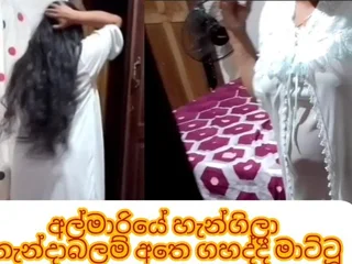 Exclusive Thai girl Shama1000 gets poor in Sri Lankan cougar video