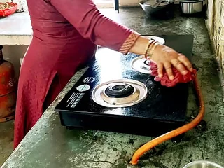 Sexynebbw & Homemade acquire kichen-ed by a neighbor's big cock