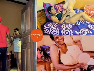 Watch Desi Tamil Divorce Cougar get a surprise from a Tantaly Bang-out Non-specific
