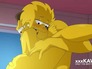 Lisa's big tits bounce painless Lisa gets pounded by her lover - The Simpsons