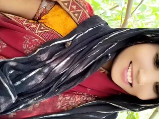 Marvelous Indian wifey with an increment of housewife win penetrated churn hard in be passed on low-class & creampied in fourway madness