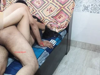 Porn industry star's homemade Hindi bhabhi vid with aunty in the from head to foot desi village