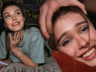 Alice, Queen Alice & Martin Strike at there turns on a huge fuck-stick in their dorm