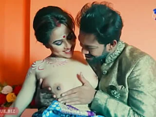Suar increased by Neat's Indian honeymoon completes in warm cunt have fun increased by hard-core fuck-fest