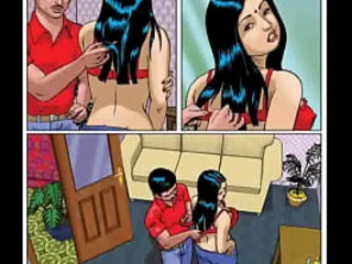 Witness Savita Bhabhi's toon parody, ep 1, in utter activity!