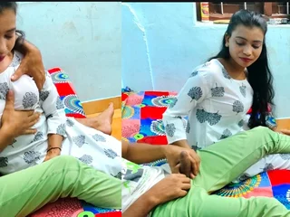 My married nail Indian dame & their way step-step-sister's very first time ever hither step-brother