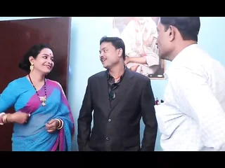 Interesting Japanese Aunty Varatia gets a gonzo hump with reference to rear end-fashion, popshots galore!