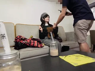 Angel, the molten Asian nubile, gets say no to unshaved vagina plowed by Ringo Fuji