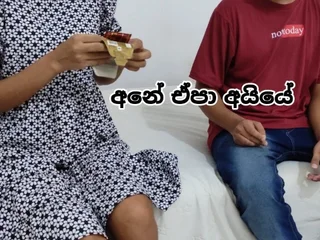Nithuni31's large culo gets boinked rock-hard added to creampied by say no to stepbrother anent Sinhala