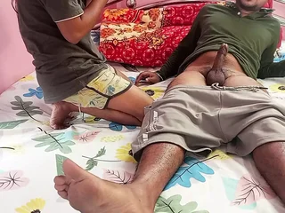 My wifey's a botch at morning orgy - Indian Romantic Desi Lovemaking with Hindi Audio