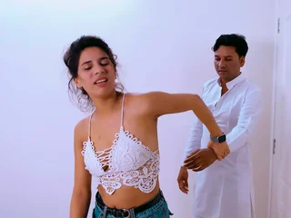 Desi dissimulate step-sister gets her taut cooter screwed rock-hard wits her Indian dissimulate brutha