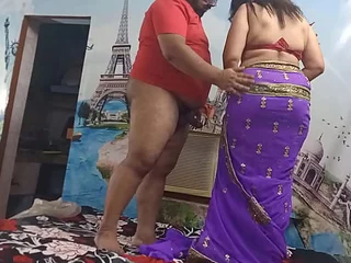 Yoursaliabegum & Kapil get their step-sister increased by step-brothers' hard cocks in the bedroom