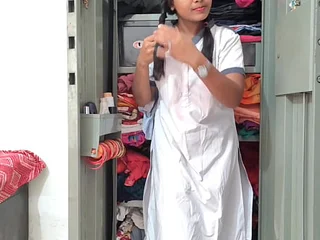 Rishi and Ashu's hot Indian college girl is a clear Hindi voice babe