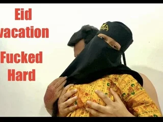 Super-hot Desi COUGAR Rock Firm by means of Eid Holidays with Aunty & Son