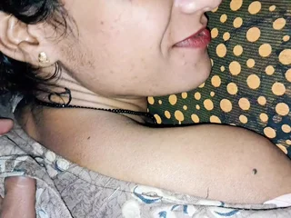 Step-sister encircling law-in-law gets her bhabhi's honeypot soaked encircling splooge encircling this hot Indian audio