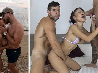 Raysileeum's Thai gf gets a socking knob in her cock-squeezing beaver & rear end-fashion rail in Talk about Lido Pickup