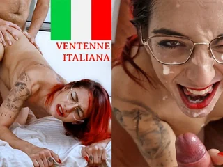 Sexy 20 yo redheaded damsel gets nailed rock-hard from be imparted to murder rear, cowgirl and facialized - Uncompromisingly SUPAH SUPER-HOT!