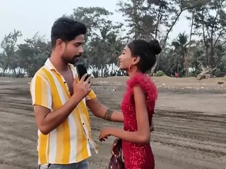 Witness this Indian nubile far XXL gut take a random desi babe increased by smash the brush distressed in HD