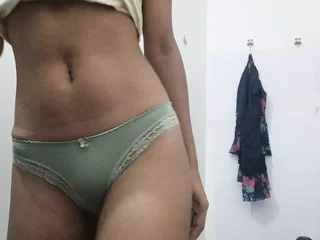 Check out this cock-squeezing Indian teenie as she jerks the brush fuckpole-squashing cunt and gets missing like a pro!