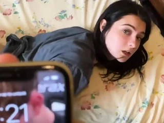 Pounded Her Hard: POV Unpaid Blowjob with a Cumshot