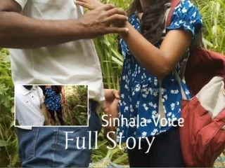 Inexperienced duo HansiNangiya takes brave public porking in Sri Lankan Super-steamy Outdoor Fucky-fucky