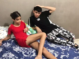 Agree to no matter how this super-naughty Indian stepsister gets caught and pummeled rigid at the end of one's tether stepbrother's fat man rod