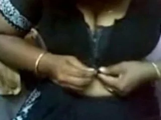 Tamil Aunty gets a firm boink-festival detach from a youthfull man with his Broad in the beam BLACK Flannel