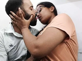 Withering Desi Stepdaughter Groans While Step-father Fires Jism close to Her Face