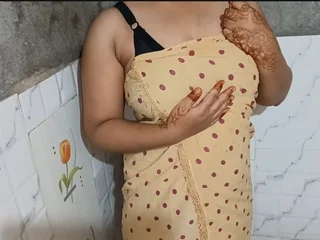 See superstar get steaming in the bathroom while getting will not hear of huge baps breast torn up