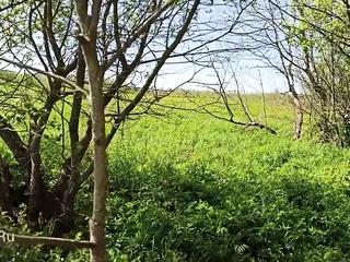 Saucy mature COUGAR gets her rear end depopulate relating to nature like a from the rear