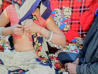Step-brother-in-law gives Bhabhi milk from her tits concerning come with of intercourse session Gig 1