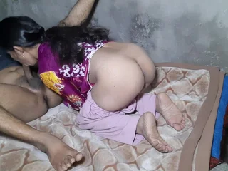 Watch this hot Indian step-sister obtain pounded hard in a homemade desi orgy