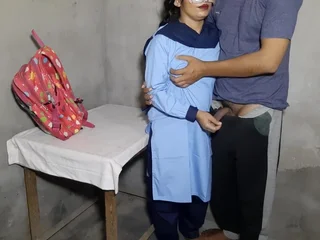 Desi college girl Cherry's first years in a seem like sex fuck-a-thon nigh her beau