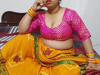 Jauli Chaupada shares couch relative to curmudgeonly Desi bhabhi & gets pounded from behind