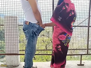 Jauli Chaupada and Khizar2261 hook up elbow open-air public place with a fat cock & deepthroat action