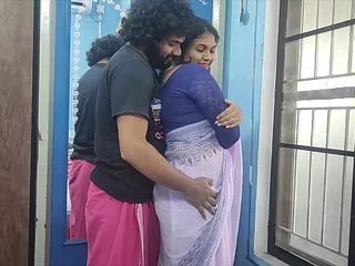 Sharun and Vaishnavy get their tight asses drilled in wild anal threesome