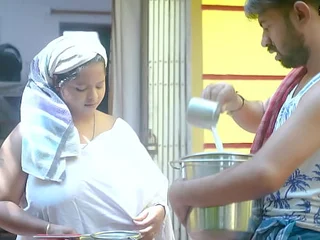 Mampi & Antim Witness the Desi Indian MILF Milk Stud's Big White Orbs