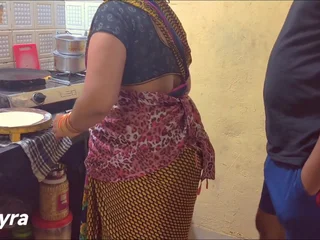 Desi Aunty gets a firm rear end-fashion penetrating added to a moisture popshot in POINT OF VIEW