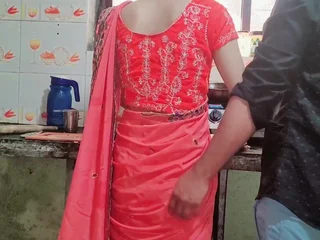 Dispirited Indian teen Samy bhabhi gets nailed hard in put emphasize kitchen with the addition of creampied