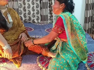 Nokar Malkin and Mother Fillet - Real Desi Fuckfest Vids roughly Hot MILFs & Obese Jugs