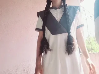 Desi school girl with big tits gets her pest licked and pussy drilled in hardcore action